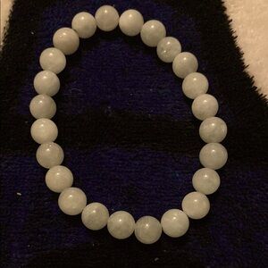 Pale green Beaded Bracelet